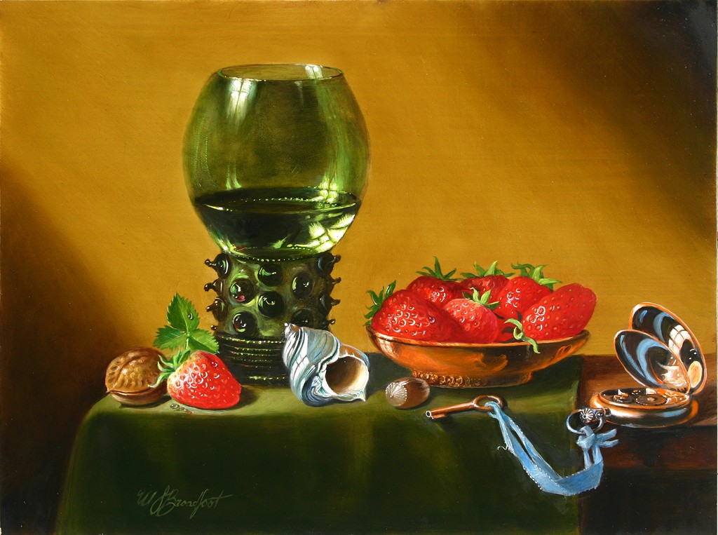 W. Scott Broadfoot | Strawberry Wine | Oil | 15 x 18 | $1600