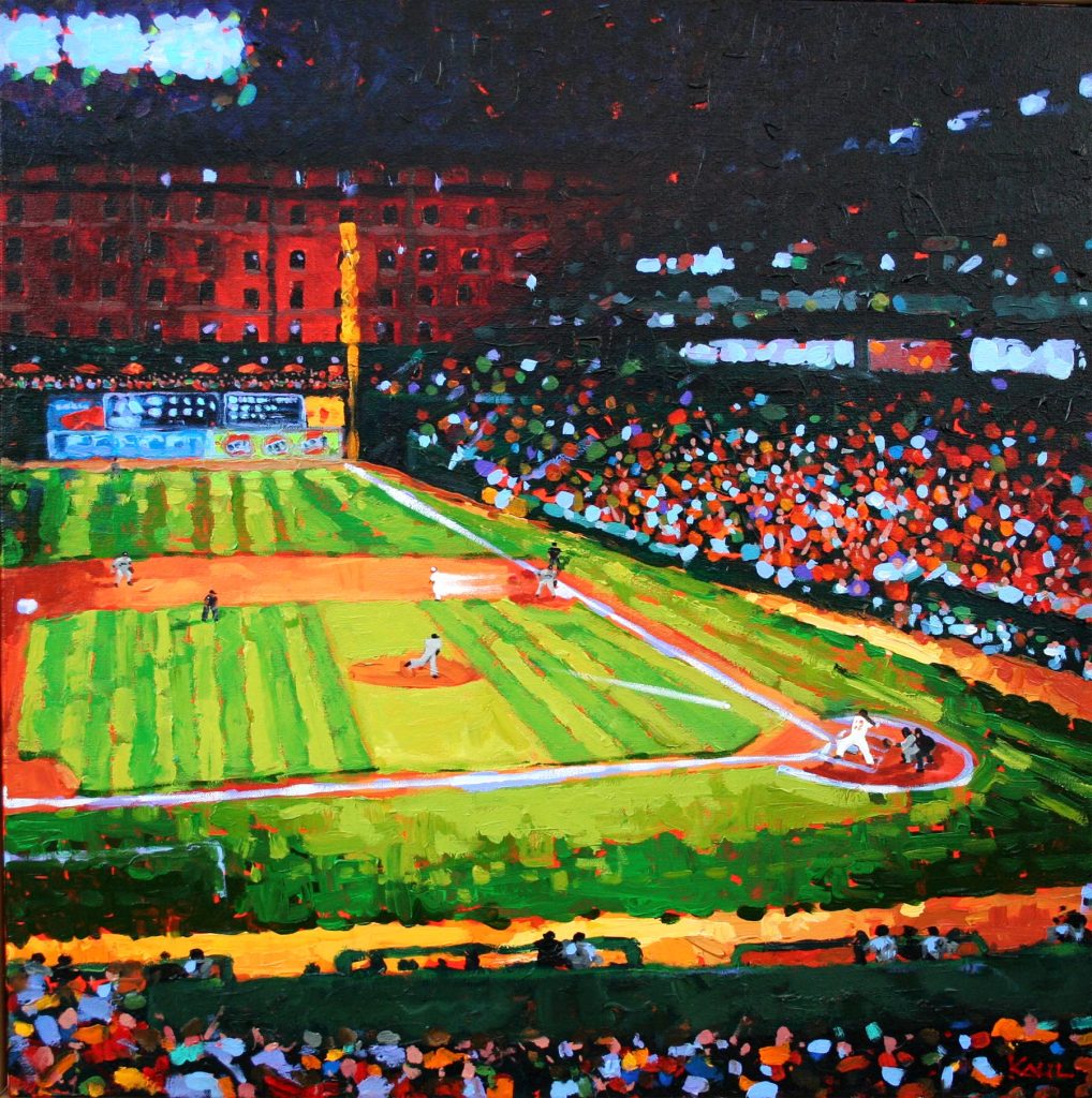 Leo Kahl Baseball Art
