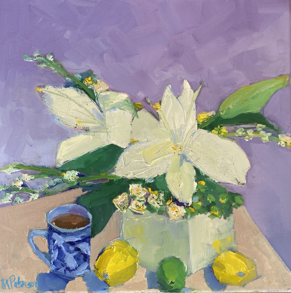 Marybeth Paterson | Morning Coffee | Oil | 14x14 | $300