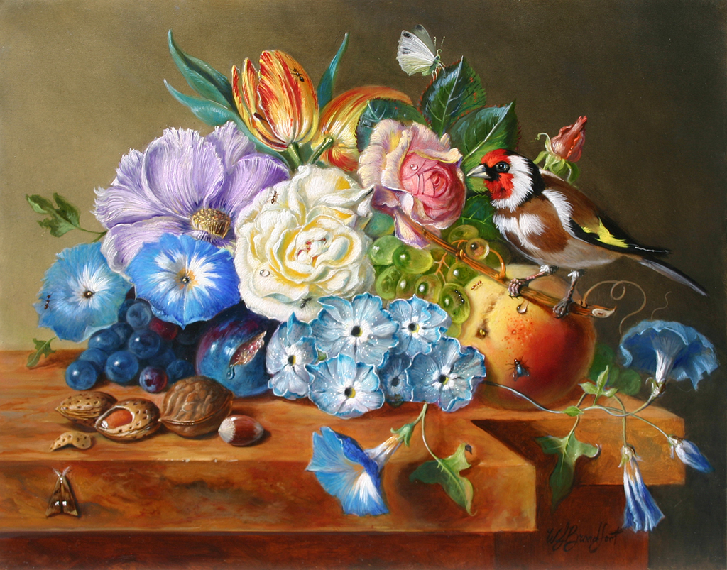 W. Scott Broadfoot | The Goldfinch | Oil |Sold