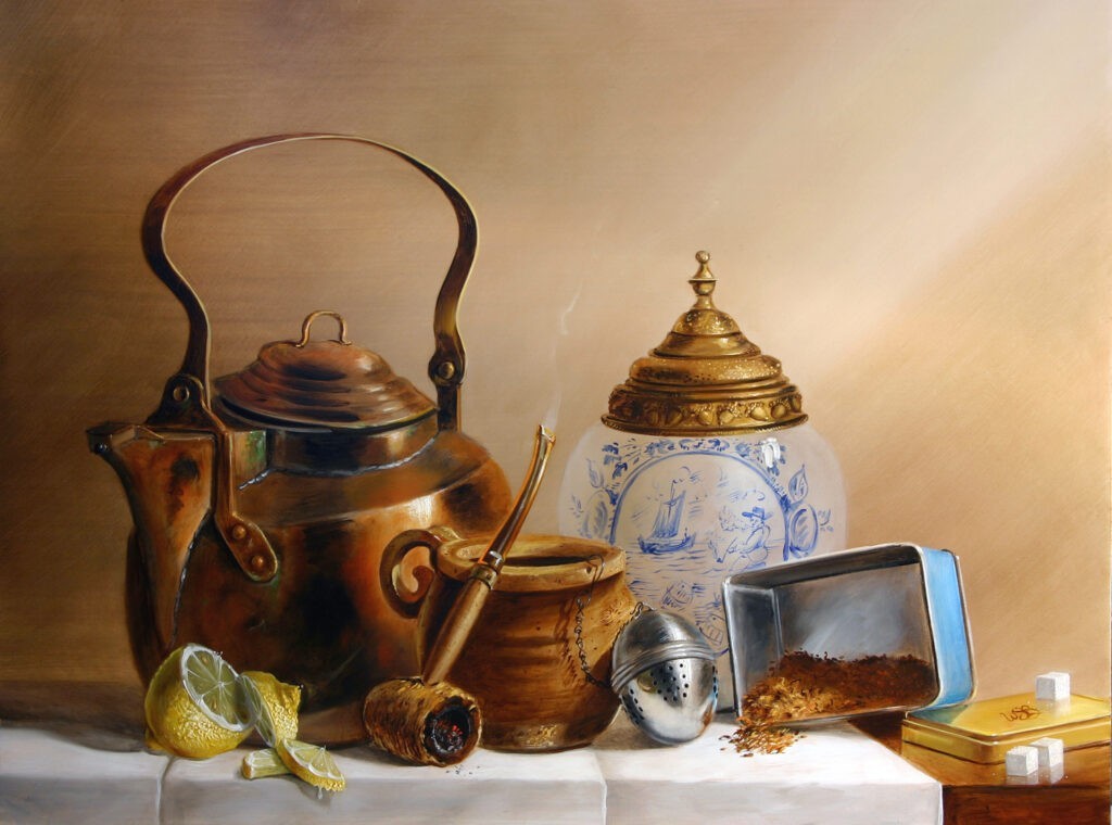 W. Scott Broadfoot | Tea and Smoke | Oil | 20 x 24 | $4000