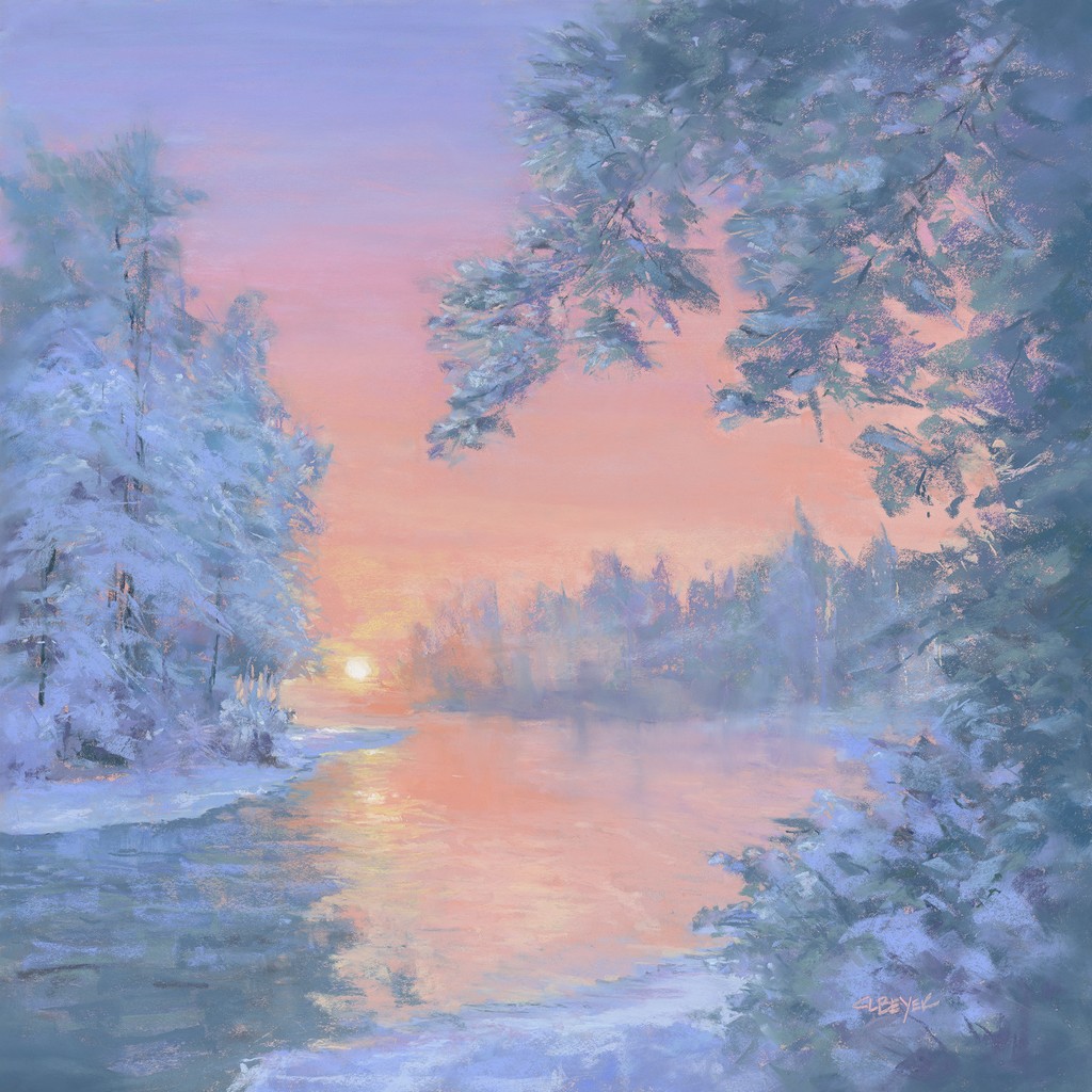 Cindy L. Beyer|Fire And Ice|Pastel|Sold|Reproductions available