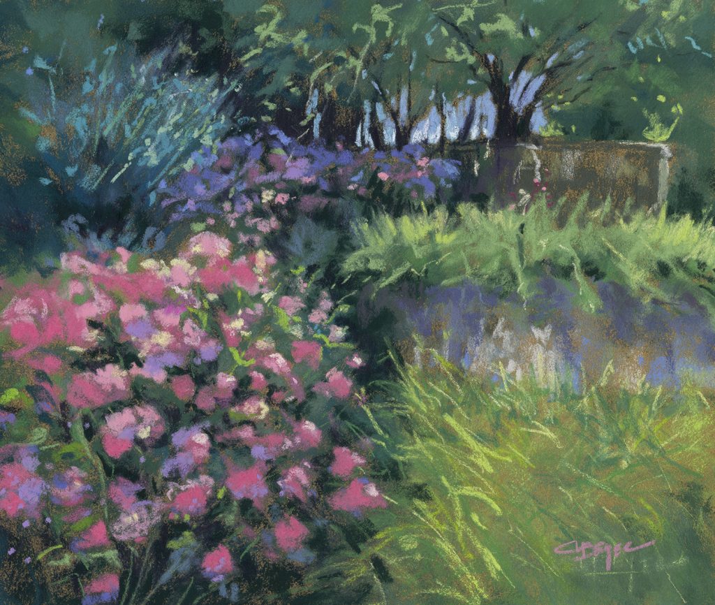 Cindy L. Beyer|Flowers by the Conservancy|Pastel