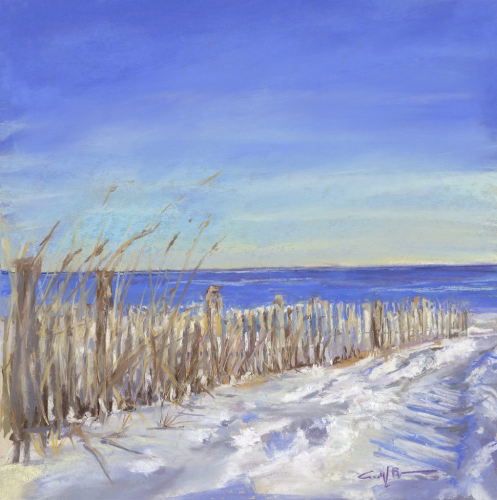 Cindy L. Beyer|Peace at the Beach|Pastel| Reproductions available